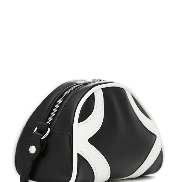 Authentic Prada Leather Crossbody Bowling Bag - Picture 1 of 11